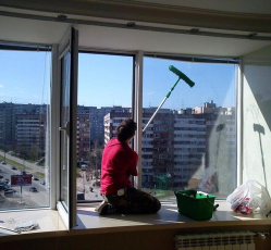 Мытье окон в однокомнатной квартире Усть-Лабинск